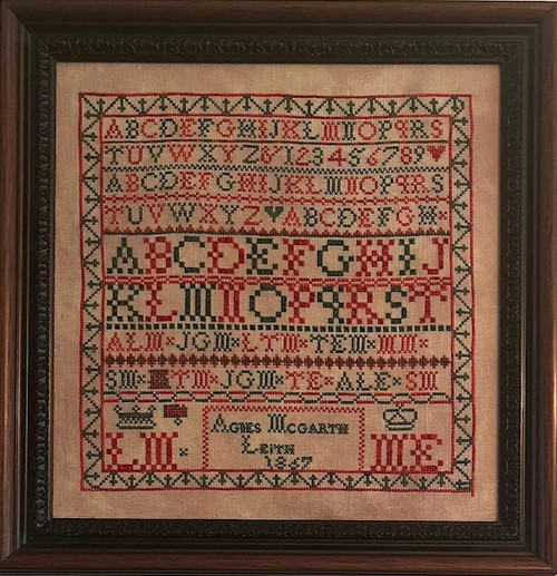 Agnes McGarth Leith - 1867 / Olde Willow Stitchery