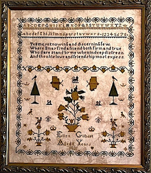 Eliza Gilbert - 1848 / Olde Willow Stitchery