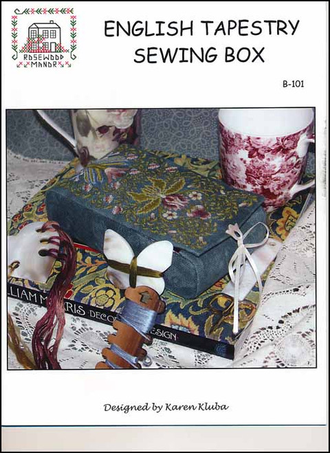 English Sewing Box / Rosewood Manor