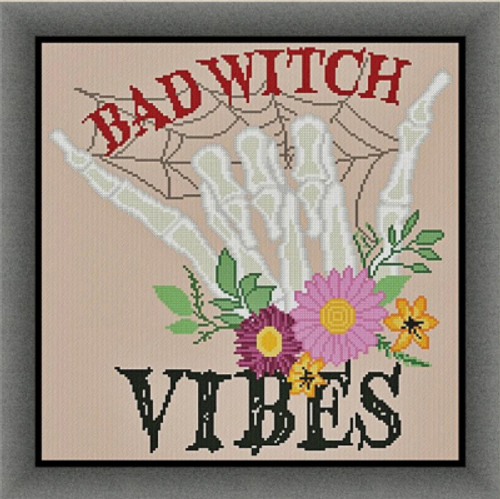 Bad Witch Vibes - Halloween 2025 / Alessandra Adelaide Needleworks
