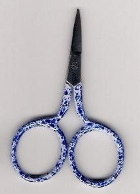 Spotty Blue 2 1/2in Scissors / DD Scissors