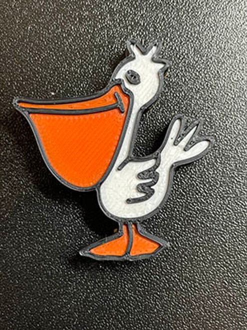 Pelican Needle Minder  / Barefoot Needleart, LLC