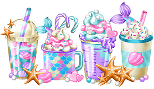 Beach Coffees Magnet  / Les Petites Croix De Lucie