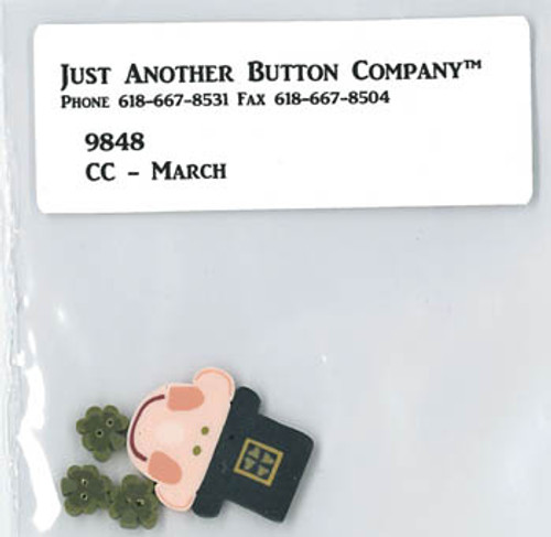 March Button Pack (9848.G) / Just Another Button Company