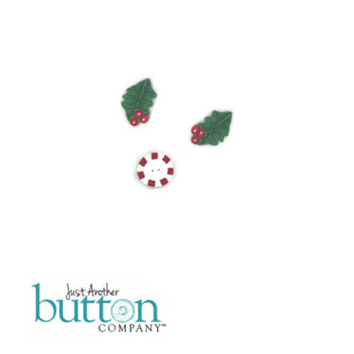Merry Christmas Pillow Button(LHN) / Just Another Button Company