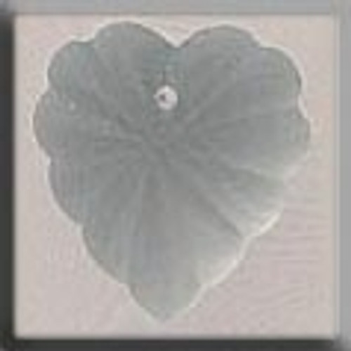 Frosted Starburst Heart Matte Crystal / 12070 MH