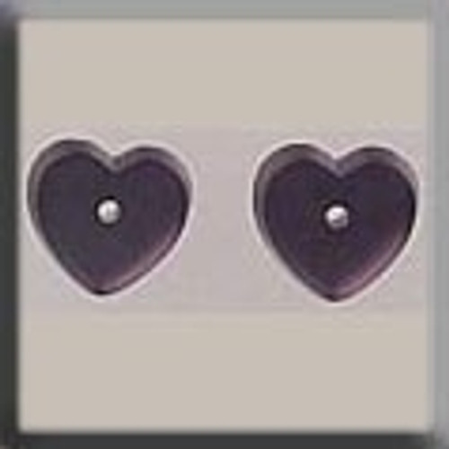 Petite Flat Heart Matte Amethyst / 12240 MH
