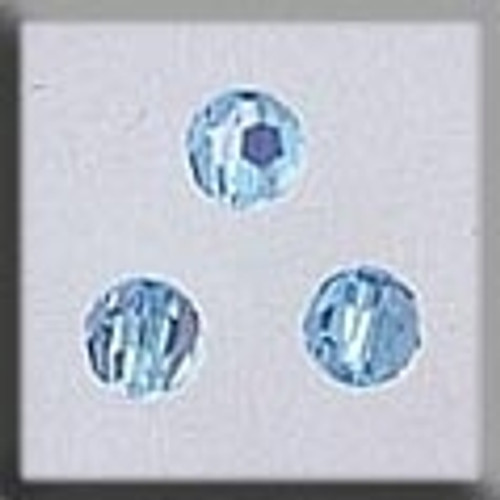 Round Bead Aquamarine AB / 13014 MH