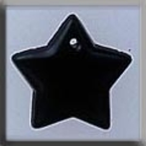 Large Flat Star Black / 12222 MH