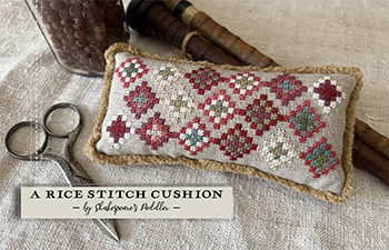 Rice Stitch Cushion / Shakespeare's Peddler