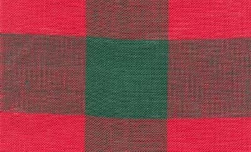 Woven Checks 24ct Red / Green / MH38830604
			Woven Checks Red / Green 24ct