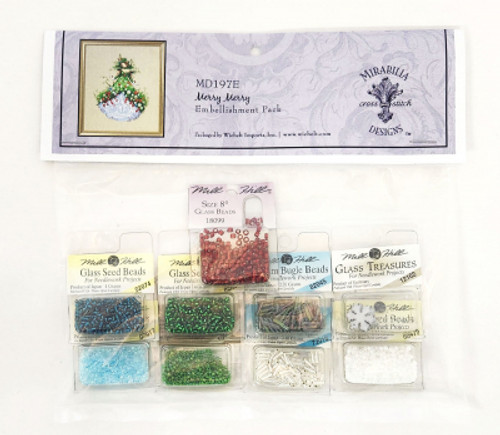 Merry Merry Emb PK / Mirabilia Designs - Embellishment Pack