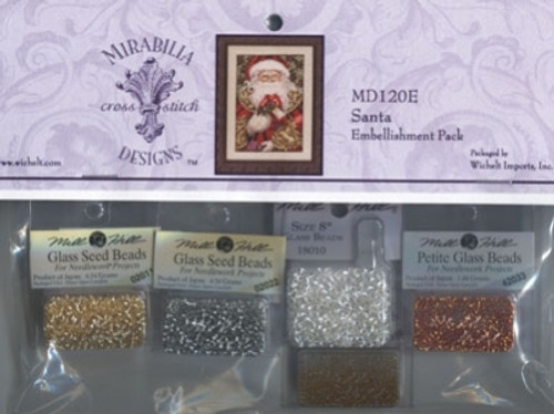 Santa Emb PK / Mirabilia Designs - Embellishment Pack