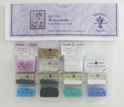 The Snow Maiden Emb PK / Mirabilia Designs - Embellishment Pack