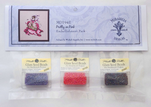 Pretty In Pink Emb PK / Mirabilia Designs - Embellishment Pack