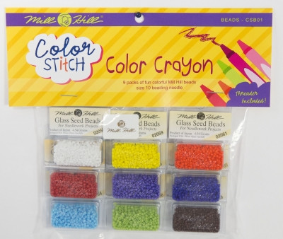 Color Crayon Bead Pack Color Stitch