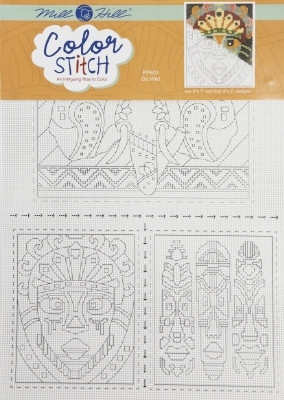 Go Wild - Perforated Paper Color Stitch