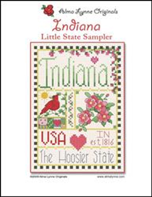 Indiana Little State Sampler / Alma Lynne Originals