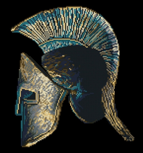 Spartan Symbol / Diamond Dotz / NADD738