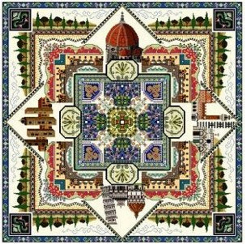 The Tuscany Town Mandala / Chatelaine Designs