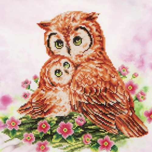 Mother & Baby Owl / Diamond Dotz / NADD74