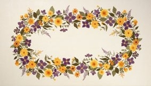 Clematis & Dahlia tablecloth / Eva Rosenstand / 77124579