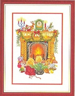 Children In Front Of Fireplace / Eva Rosenstand / 7714138