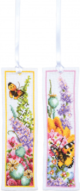 Flower Power Bouquet - Bookmark set of 2  by Marjolein Bastin / Lanarte / PN221310