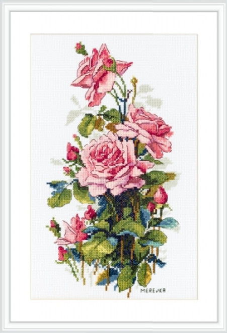 Pink Roses / Merejka / MK155