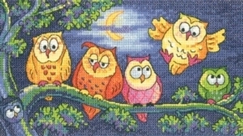 A Hoot of Owls - Birds of a Feather by Karen Carter / Heritage Crafts / HCK1296A