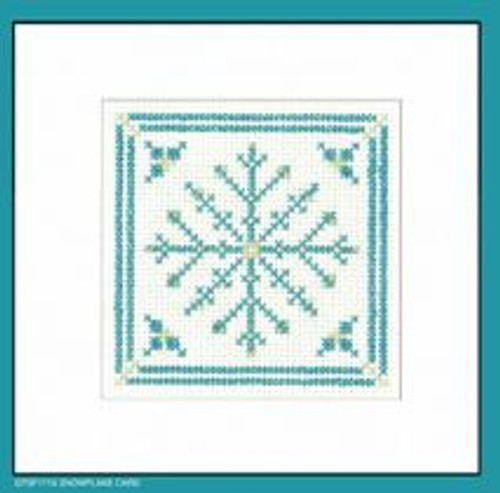 Snowflake Card - Teal (pk of 3) - Teal & Silver Filagree Collection -Greeting Cards  by Kirsten Roche / Heritage Crafts / HCK1719A Snowflake Card - Teal (pk of 3) - Teal & Silver Filagree Collection -Greeting Cards  by Kirsten Roche / Heritage Crafts / HCK1719A
