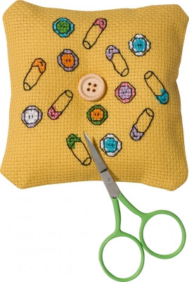 Safety Pins Needlepillow / Permin / 30325