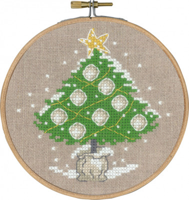 Tree With Ornaments / Permin / 134202