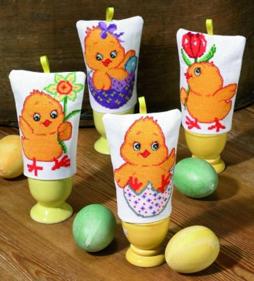 Chick & Egg - Egg Warmers (4 designs) / Permin / 166546