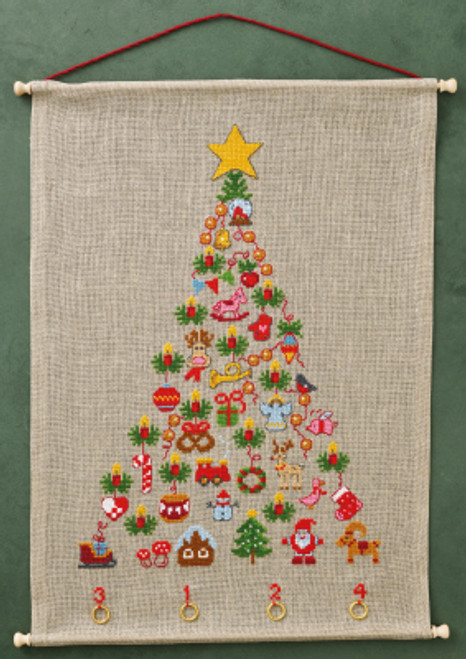 Advent Tree - Advent Calendar / Permin / 345268