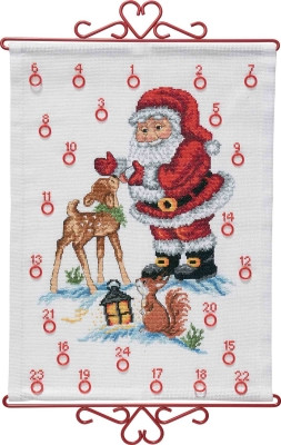 Santa Claus Advent Calendar / Permin / 349590