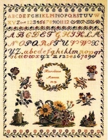 Sampler 1819 Karoline Marca / Permin / 391313