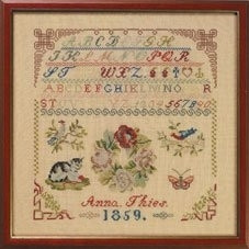 Sampler Anna Thies / Permin / 395301