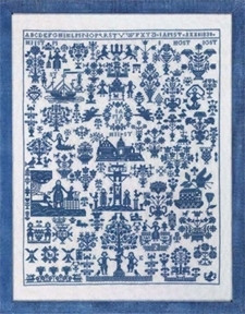 Sampler Blue / Permin / 399441