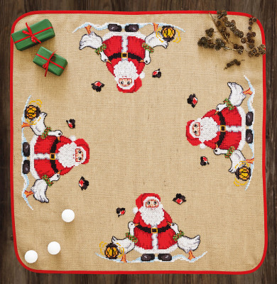 Santa Claus Rug / Permin / 452210