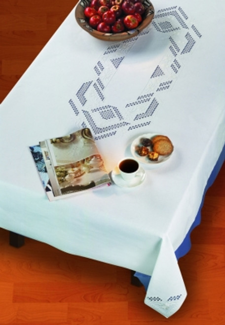 Hardanger Tablecloth / Permin / 585702