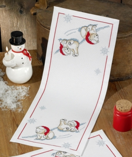 Ice/Bear Table Runner / Permin / 635642