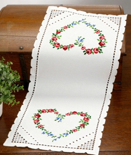 Hardanger Table Runner  / Permin / 635734