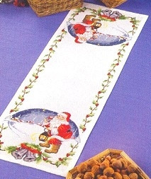 Santa Tablerunner / Permin / 682205