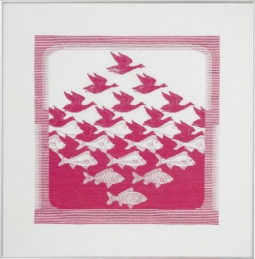 Bird/Fish Pink / Permin / 705344