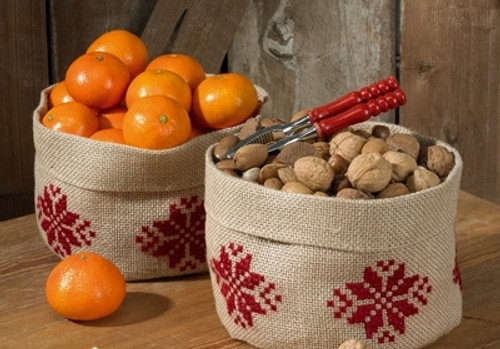 Basket with Stars / Permin / 794225