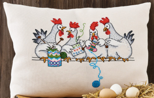 Chicken Cushion / Permin / 832166