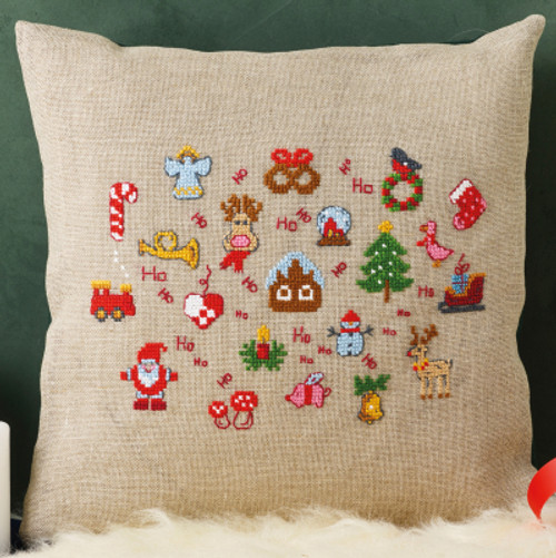 Ho, Ho, Ho - Cushion / Permin / 835238
