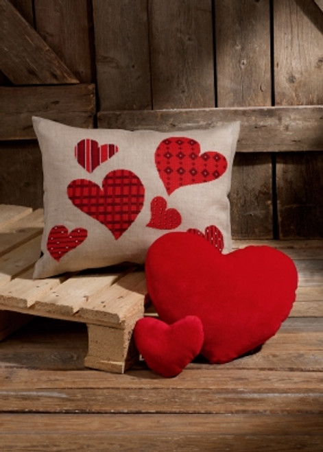 Hearts Cushion / Permin / 837145