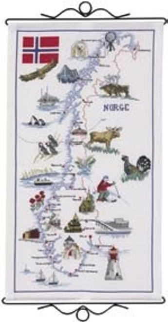 Map of Norway / Permin / 901540